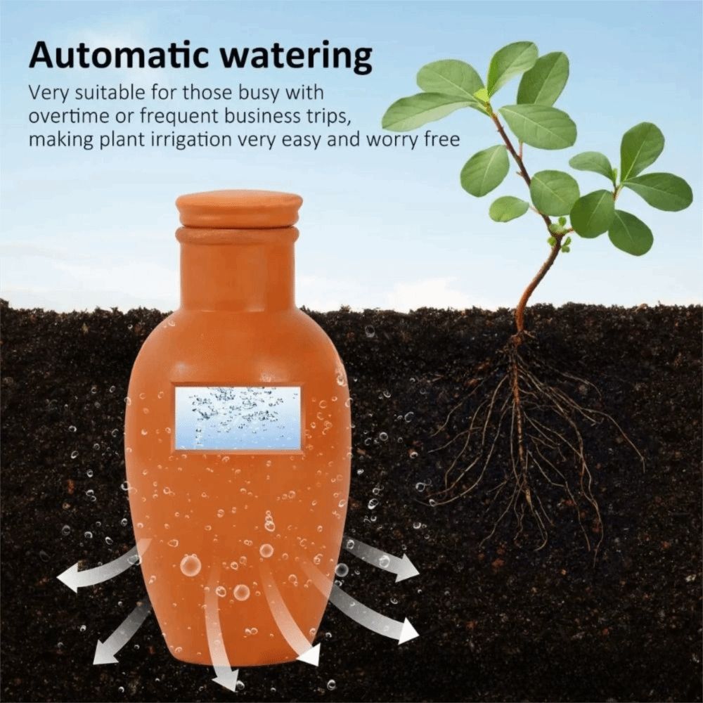 4Pcs Terracotta Material Autom - đánh giá và giá Self Watering Insert